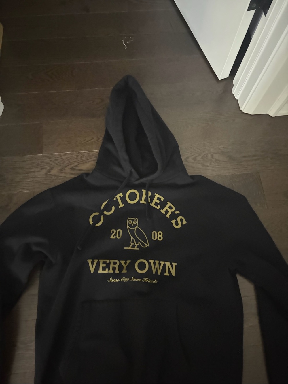 OVO Black Hoodie with Gold October's Very Own Crest